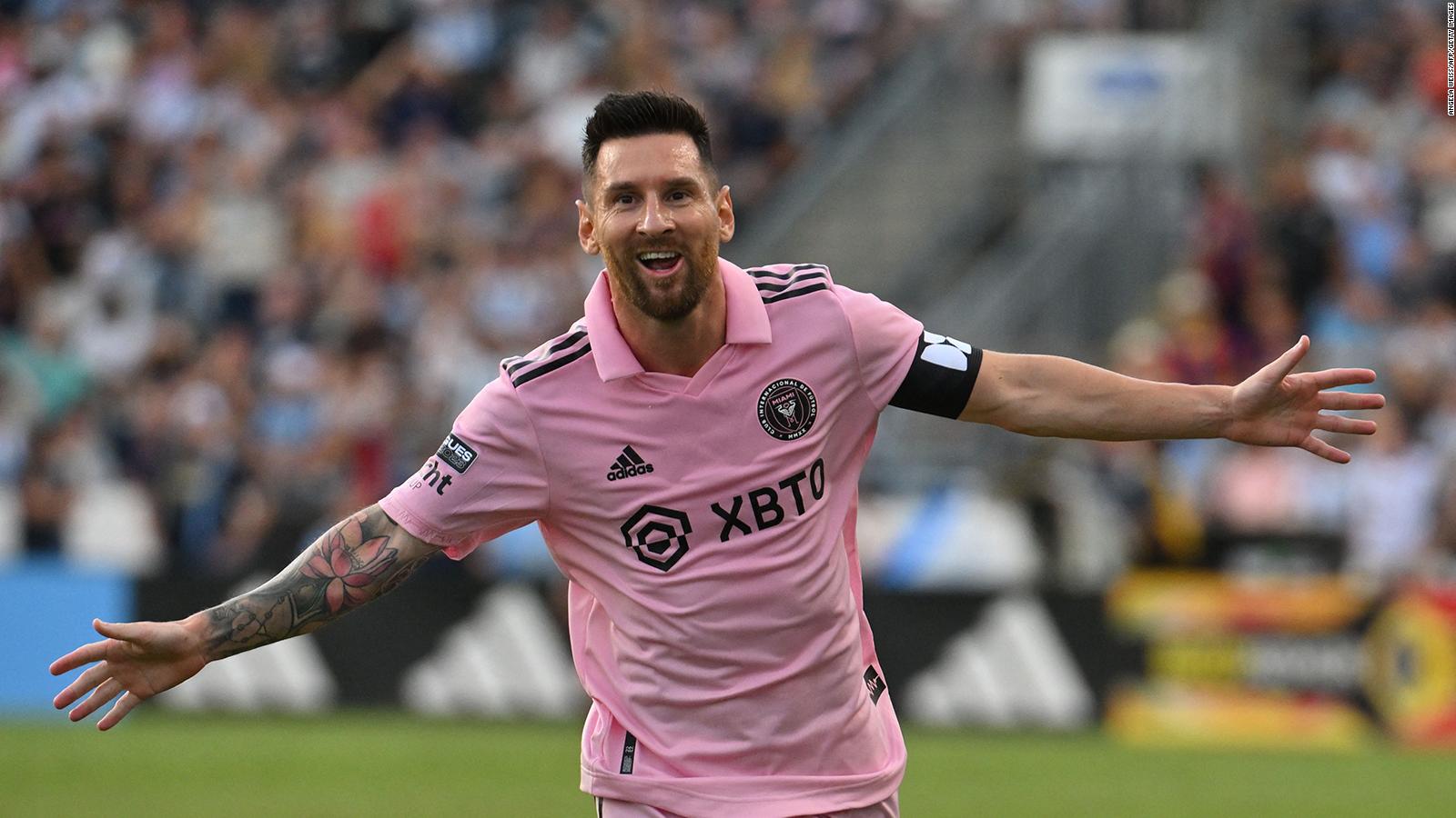 Así jugó Messi de 9 ante Minnesota United: un gol y una derrota fuerte